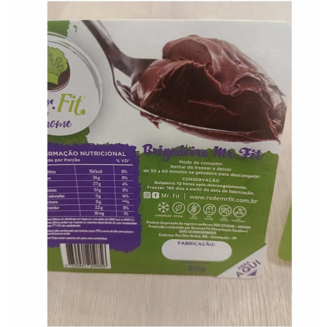 Brigadeiro Mr. Fit de Colher 50g / 143 kcal
