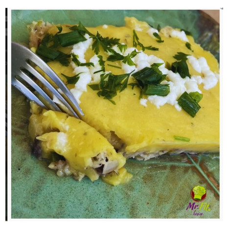 Escondidinho cremoso de bacalhau 350 g / 452 kcal