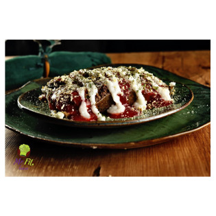Lasanha de berinjela 250g / 243 kcal